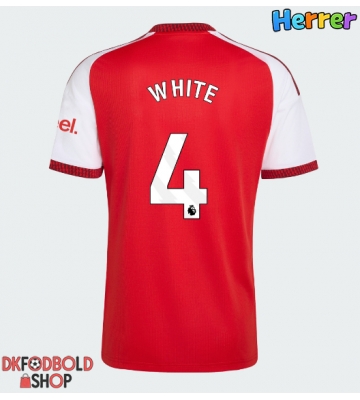 Arsenal Ben White #4 Hjemmebanetrøje 2026-27 Kort ærmer Arsenal Ben White #4 Hjemmebanetrøje 2026-27 Kort ærmer